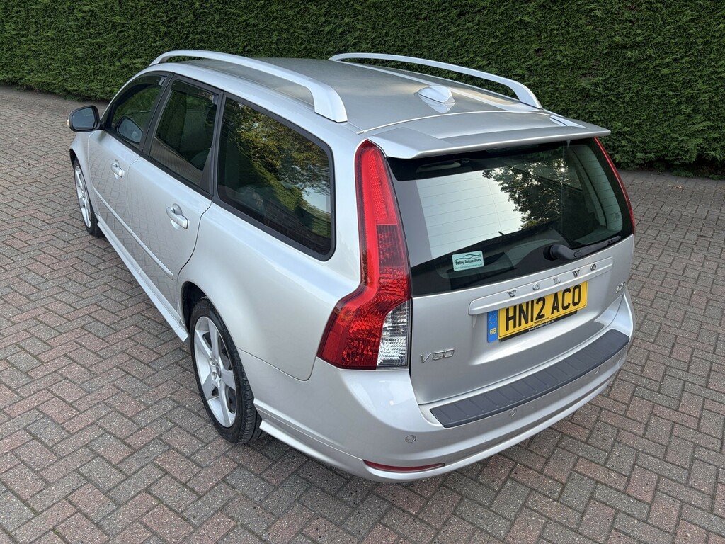 Volvo V50 Sat Nav Leather Ulez Nice 2.0 White #9