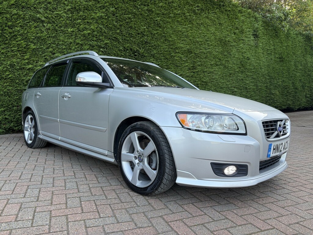 Volvo V50 Sat Nav Leather Ulez Nice 2.0 White #7