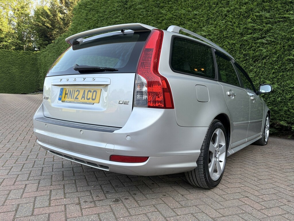 Volvo V50 Sat Nav Leather Ulez Nice 2.0 White #12