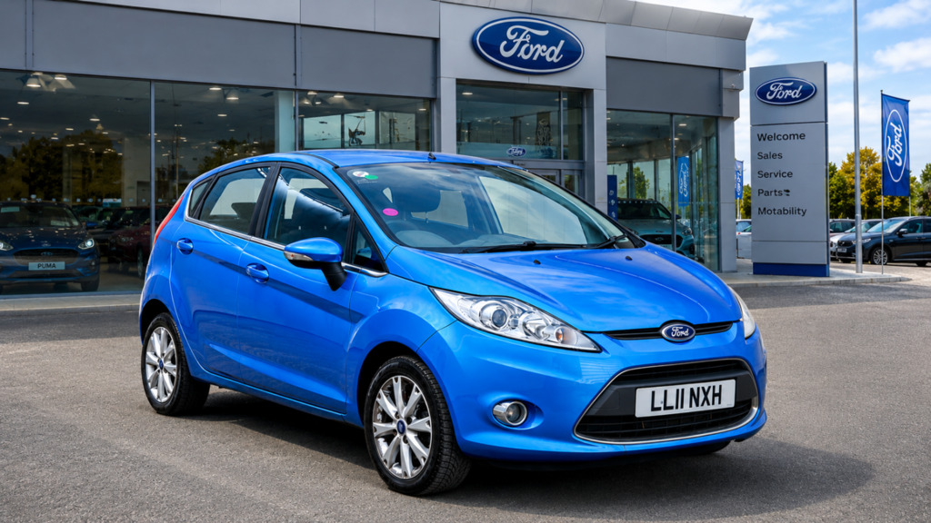 Ford Fiesta 1.2 Zetec 2011 Blue