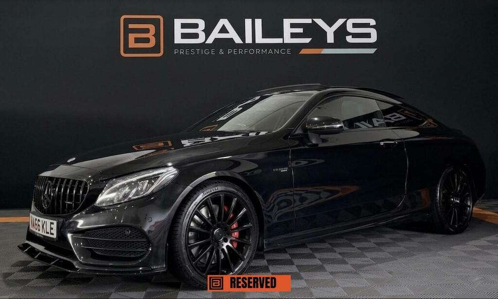 Mercedes-Benz C Class 3.0 C43 V6 Amg Premium G-tronic 4Matic Euro 6 Black