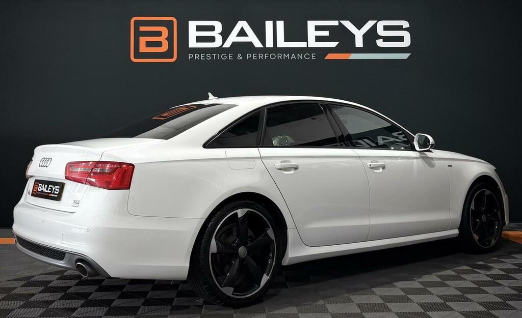 Audi A6 Saloon 2.0 Tdi Ultra Black Edition Euro 6 Ss White #2