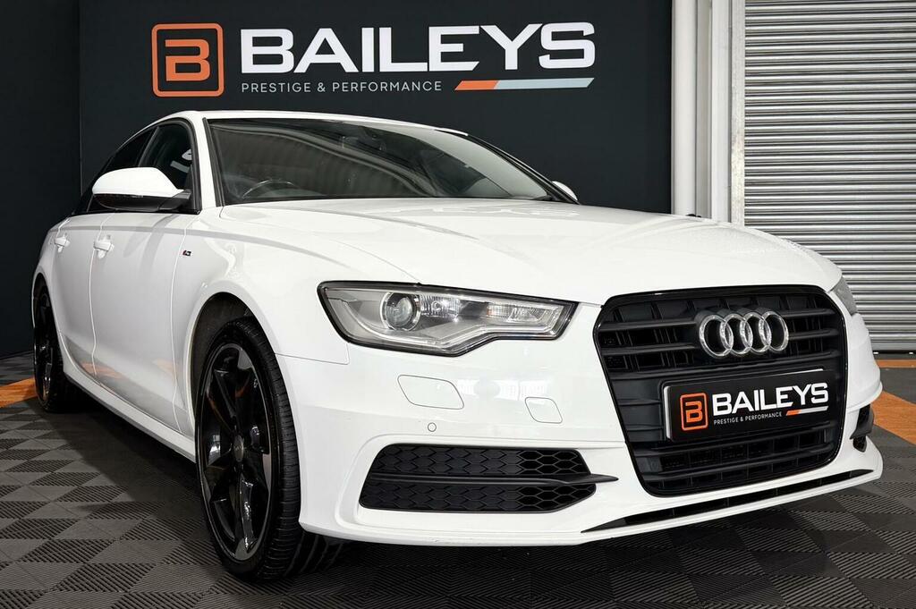 Audi A6 Saloon 2.0 Tdi Ultra Black Edition Euro 6 Ss White #6