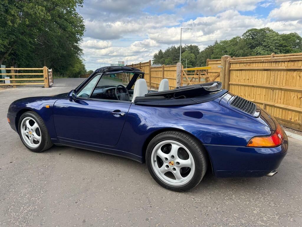 Porsche 911 3.6 993 Carrera Cabriolet Blue #2