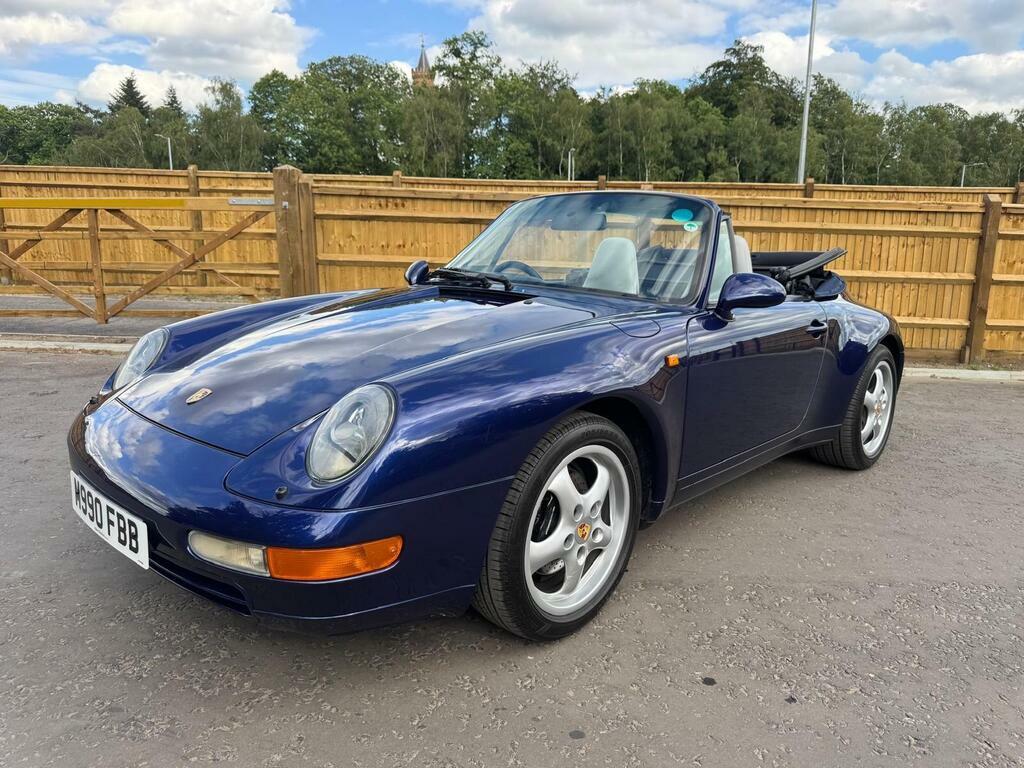 Porsche 911 3.6 993 Carrera Cabriolet Blue #5