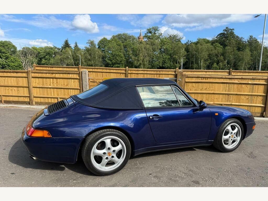 Porsche 911 3.6 993 Carrera Cabriolet Blue #4