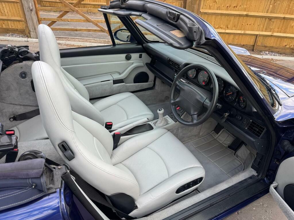 Porsche 911 3.6 993 Carrera Cabriolet Blue #3
