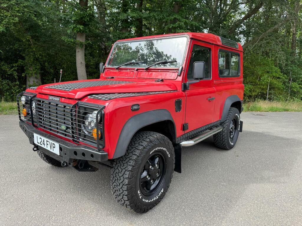 Land Rover Defender 90 Suv Red #5