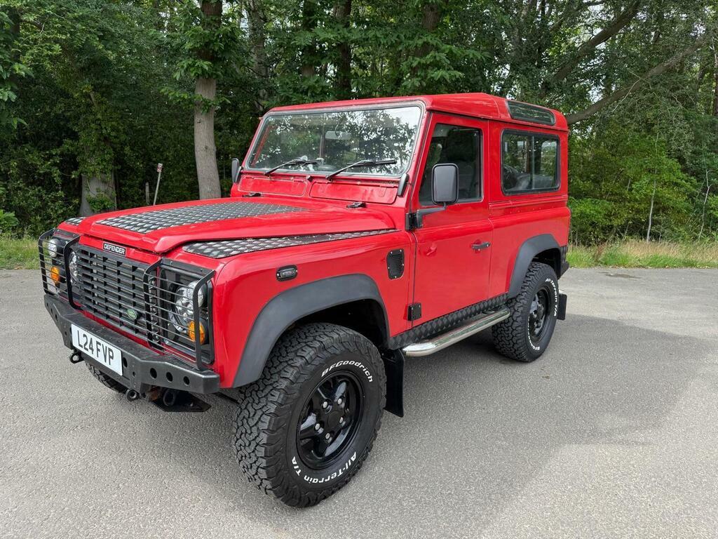 Land Rover Defender 90 Suv Red #6