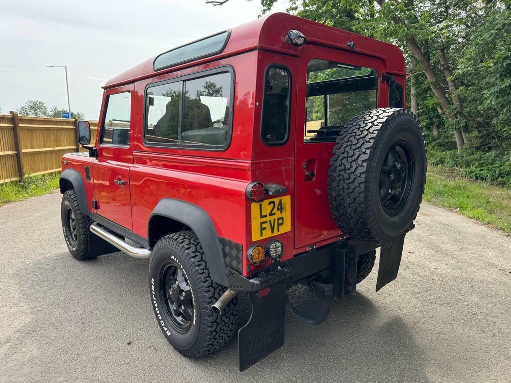 Land Rover Defender 90 Suv Red #2