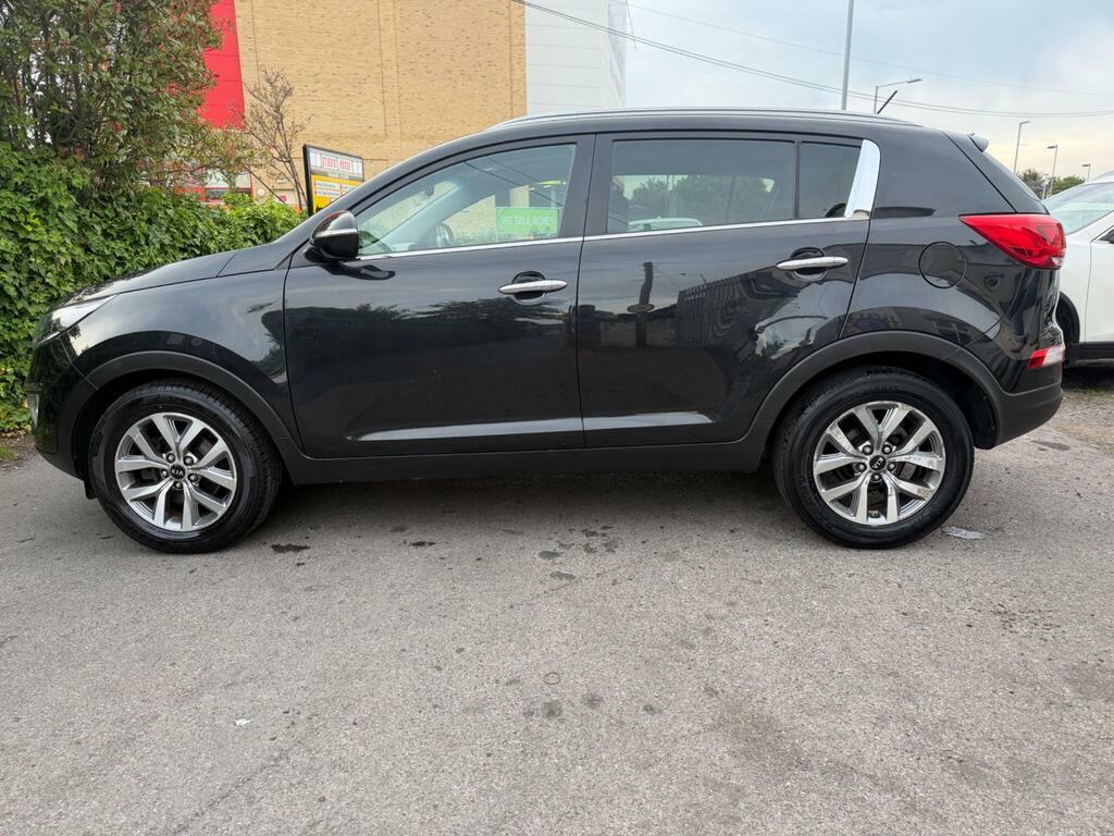 Kia Sportage 1.7 Crdi 3 Sat Black #8