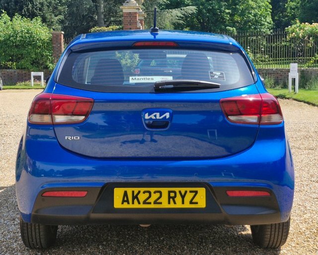 Kia RIO 1.2 2 Hatchback AK22RYZ Blue #4