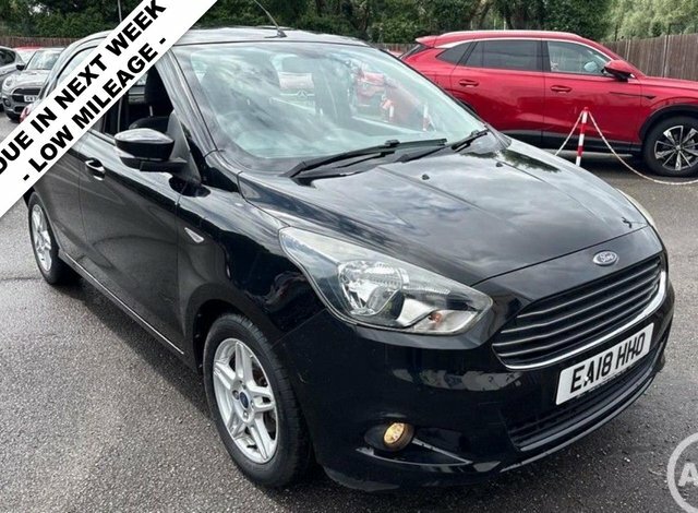 Ford KA+ 1.2 Ti-vct Zetec Hatchback Black