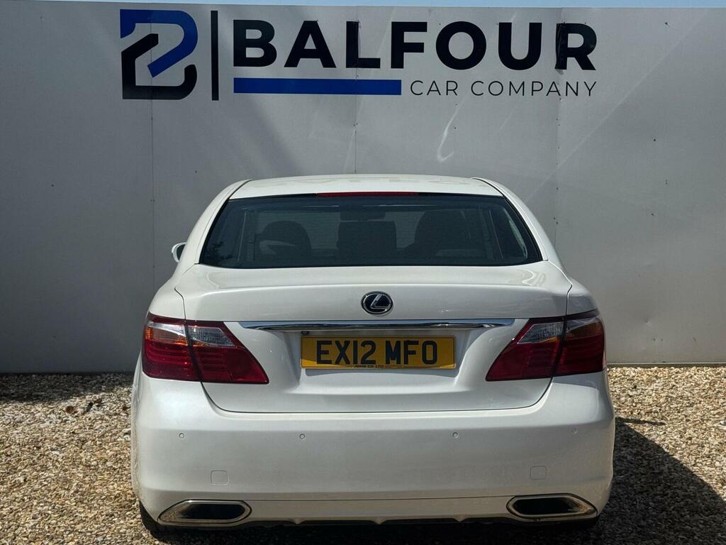 Lexus LS 5.0 600H V8 L Cvt 4Wd Euro 5 Ss White #5