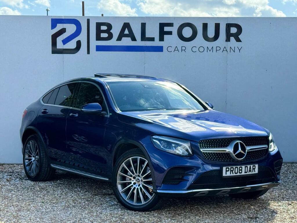 Mercedes-Benz GLC Class 2.1 Glc250d Amg Line Premium Plus Coupe G-tronic Blue