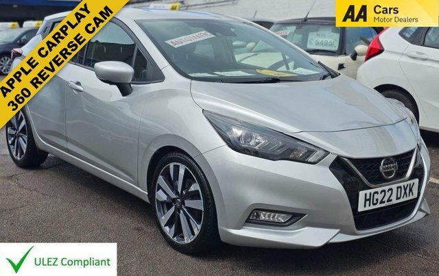 Nissan Micra 1.0 Ig-t Tekna Hatchback Xtro Silver