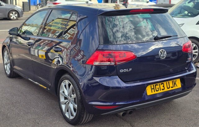 Volkswagen Golf 1.4 Tsi Bluemotion Tech Act Gt Hatchback Petro HG13UJK Blue #5