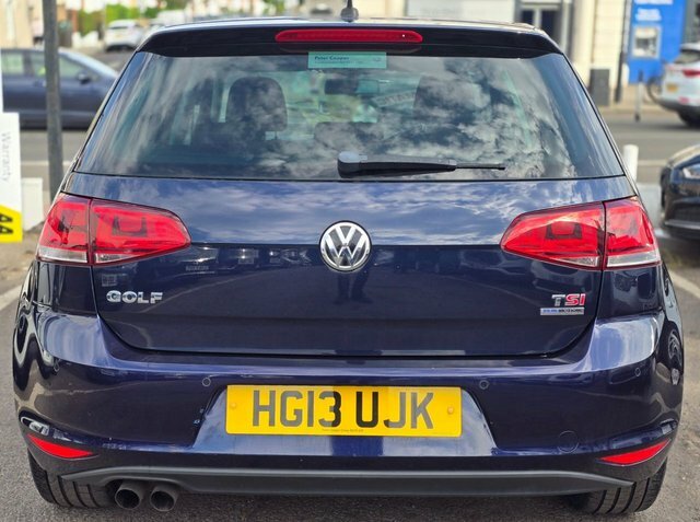 Volkswagen Golf 1.4 Tsi Bluemotion Tech Act Gt Hatchback Petro HG13UJK Blue #6