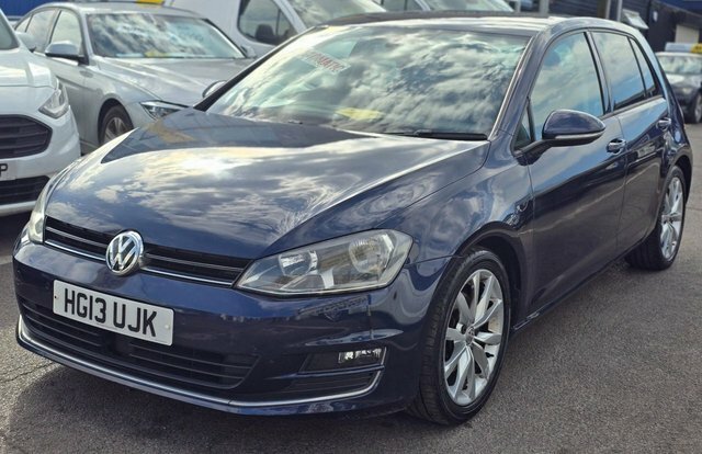 Volkswagen Golf 1.4 Tsi Bluemotion Tech Act Gt Hatchback Petro HG13UJK Blue #3