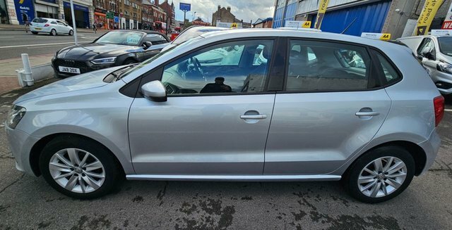Volkswagen Polo 1.2 Tsi Bluemotion Tech Se Hatchback BJ64LDC Silver #4