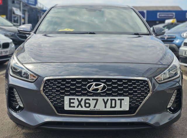 Hyundai I30 1.0 T-gdi Blue Drive Se Nav Hatchback M EX67YDT Grey #2