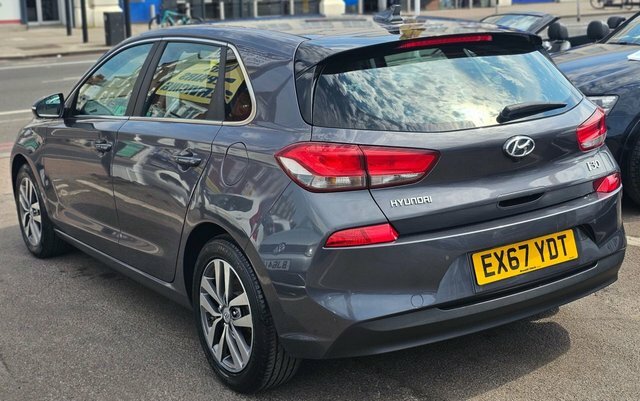 Hyundai I30 1.0 T-gdi Blue Drive Se Nav Hatchback M EX67YDT Grey #5