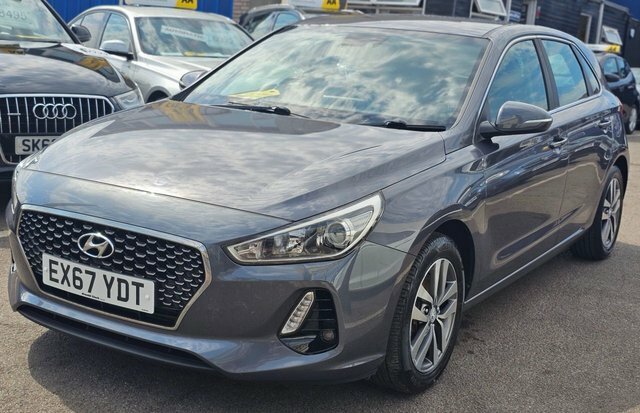 Hyundai I30 1.0 T-gdi Blue Drive Se Nav Hatchback M EX67YDT Grey #3