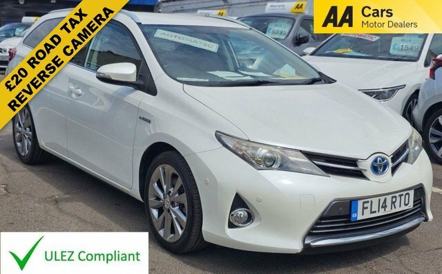 Toyota Auris 1.8 Vvt-h Excel Touring Sports Hybrid C FL14RTO White