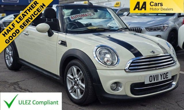 Mini Convertible 1.6 Cooper Convertible Steptr White