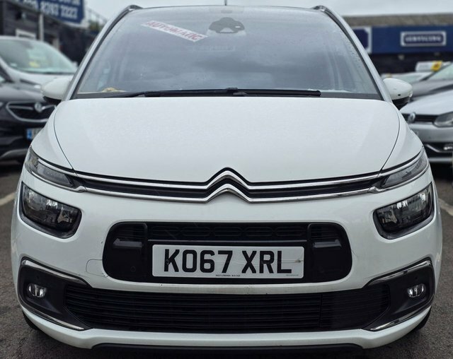 Citroen Grand C4 Picasso 1.2 Puretech Feel Mpv Eat6 Eu KO67XRL White #2
