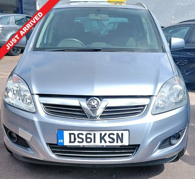 Vauxhall Zafira 1.8 16V Sri Mpv Euro 5 140 Ps Silver