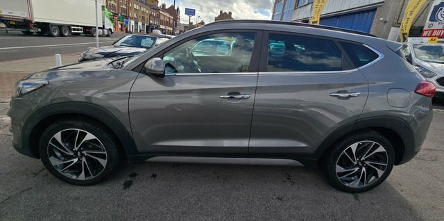 Hyundai Tucson 1.6 T-gdi Premium Se Suv Dct RK68UOD Grey #4
