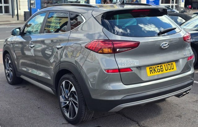 Hyundai Tucson 1.6 T-gdi Premium Se Suv Dct RK68UOD Grey #5