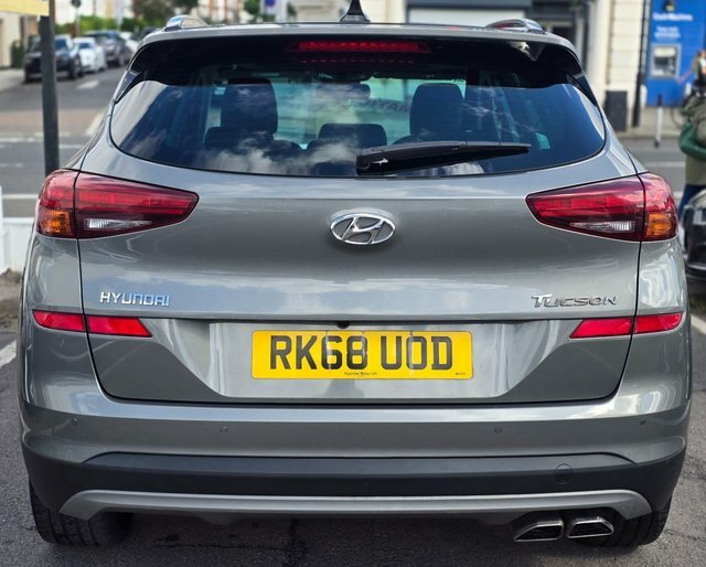 Hyundai Tucson 1.6 T-gdi Premium Se Suv Dct RK68UOD Grey #6