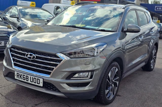 Hyundai Tucson 1.6 T-gdi Premium Se Suv Dct RK68UOD Grey #3