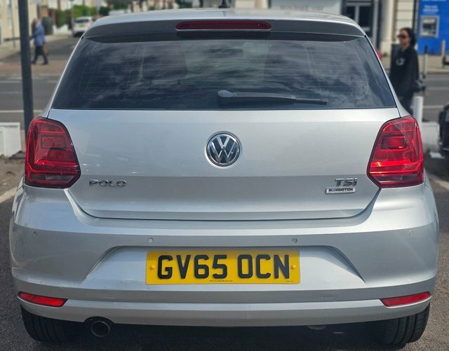 Volkswagen Polo 1.2 Tsi Bluemotion Tech Se Hatchback GV65OCN Silver #6