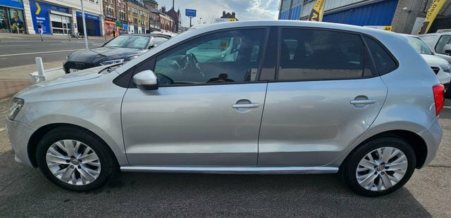 Volkswagen Polo 1.2 Tsi Bluemotion Tech Se Hatchback GV65OCN Silver #4