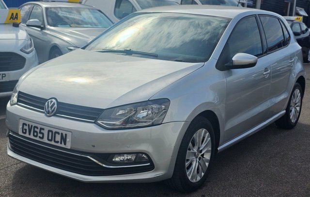 Volkswagen Polo 1.2 Tsi Bluemotion Tech Se Hatchback GV65OCN Silver #3