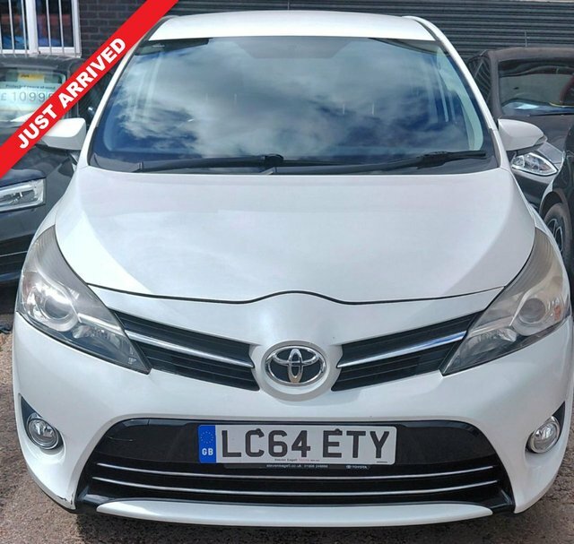 Toyota Verso 1.8 V-matic Icon Mpv Multidri White