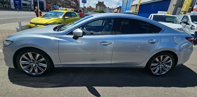 Mazda 6 2.0 Skyactiv-g Sport Nav Saloon YX69GZO Silver #4