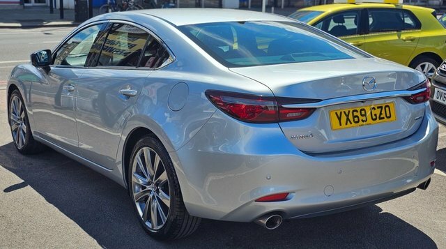 Mazda 6 2.0 Skyactiv-g Sport Nav Saloon YX69GZO Silver #5