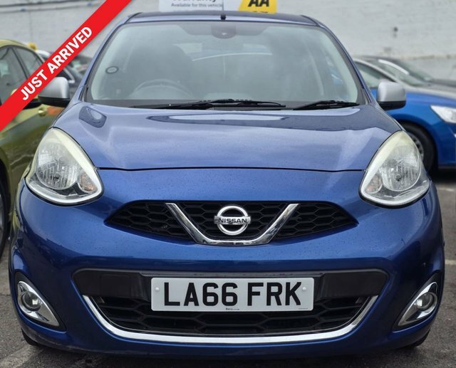 Nissan Micra 1.2 N-tec Hatchback Cvt Euro 6 80 Ps Blue