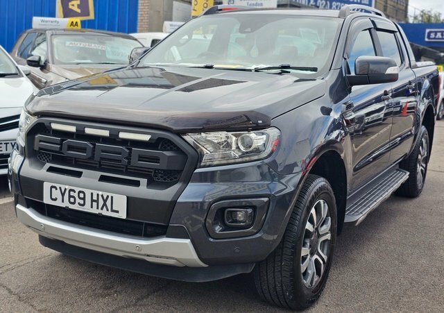 Ford Ranger 2.0 Ecoblue Wildtrak Pickup Double Cab 4 CY69HXL Grey #3
