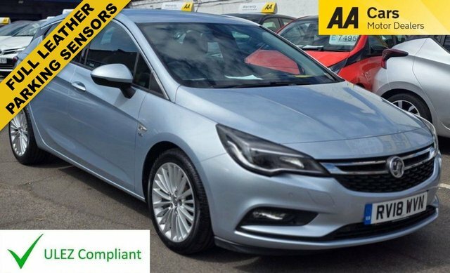 Vauxhall Astra 1.4I Turbo Elite Nav Hatchback E Silver