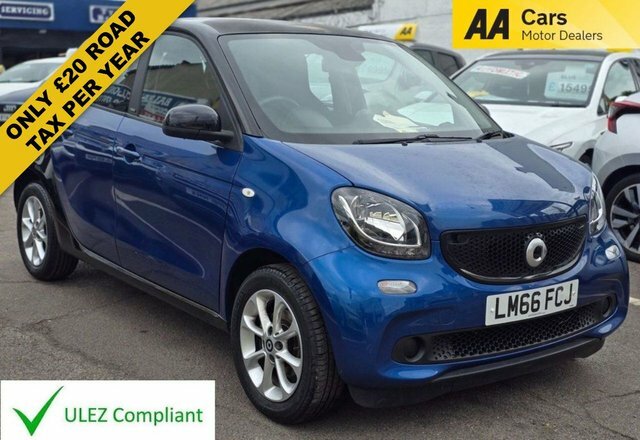 Smart Forfour 1.0 Passion Hatchback Euro 6 S Blue