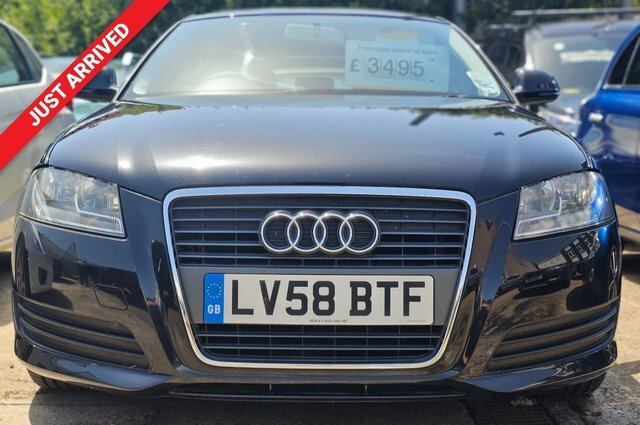 Audi A3 1.6 Sportback 171 Gkm, 101 Bhp Black