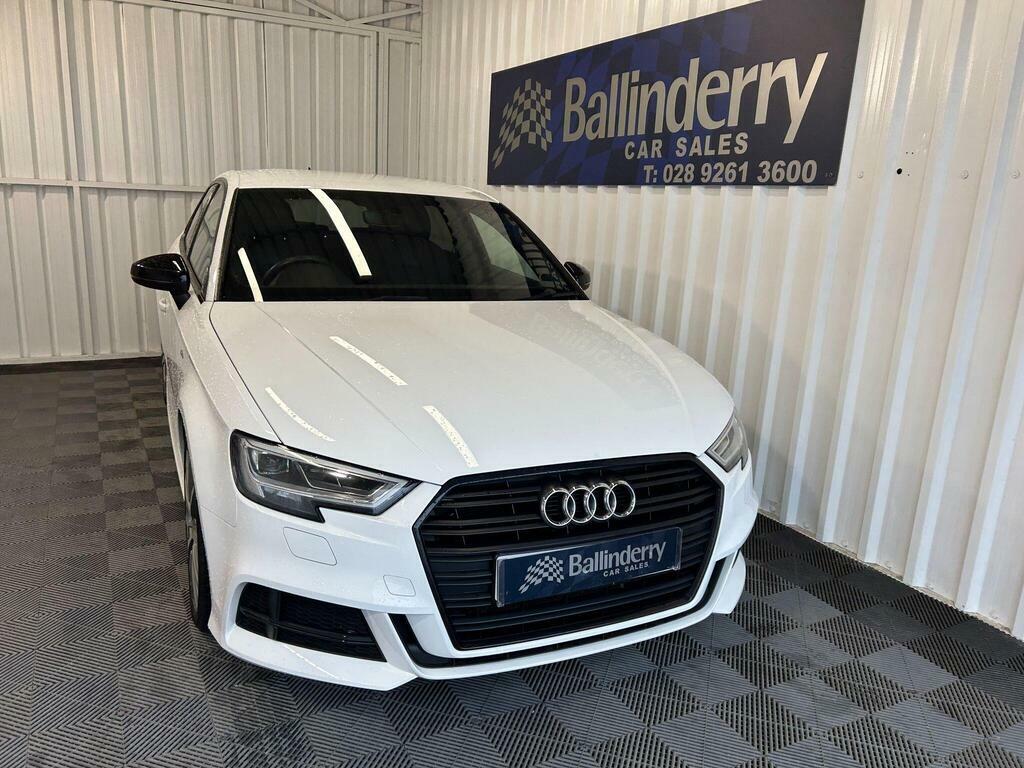 Audi A3 1.0 Tfsi 30 Black Edition Sportback Euro 6 S S BV19SXB White #4