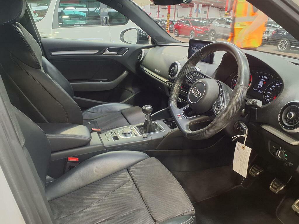 Audi A3 1.0 Tfsi 30 Black Edition Sportback Euro 6 S S BV19SXB White #3