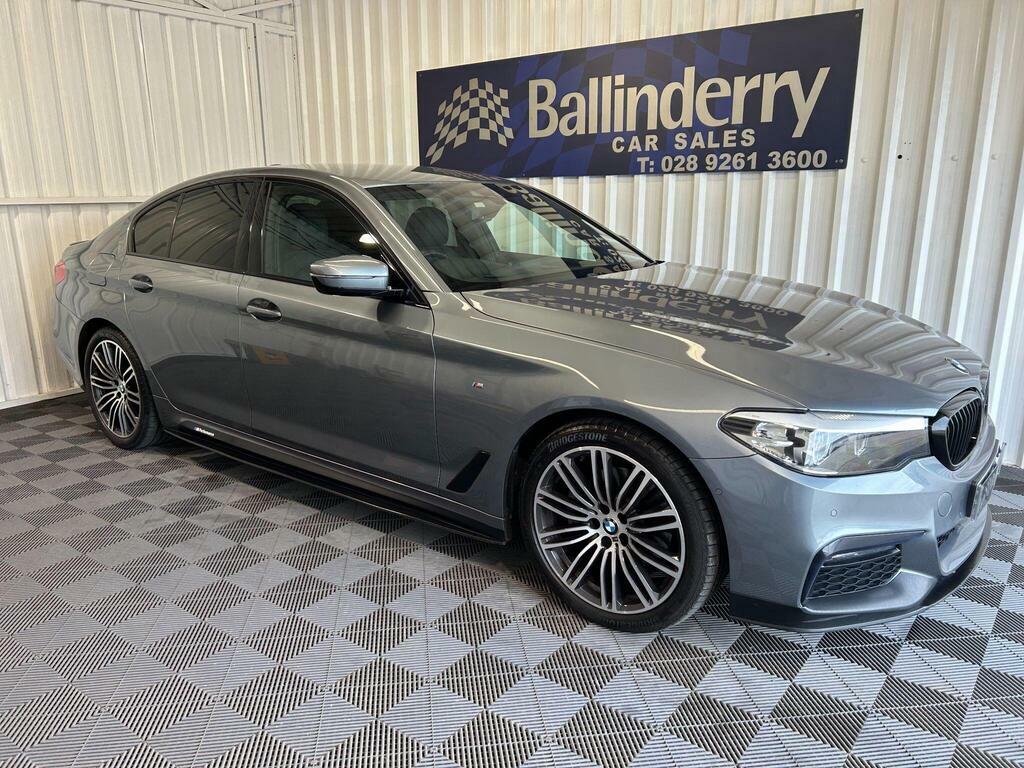 BMW 5 Series 2.0 520D Mht M Sport Euro 6 S S Blue