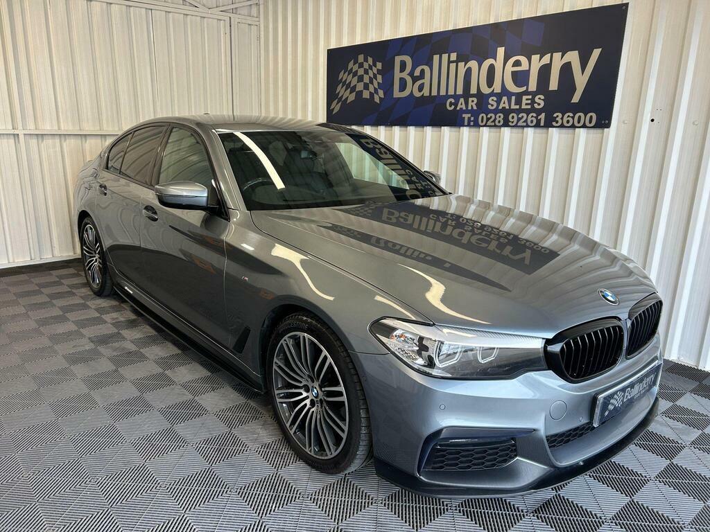 BMW 5 Series 2.0 520D Mht M Sport Euro 6 S S Blue #3